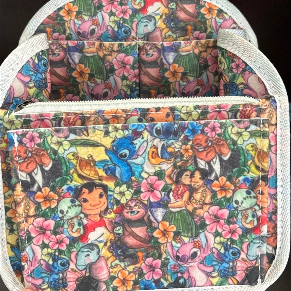 Loungefly Stitch Tropical Backpack & Insert Set - Picture 10 of 15